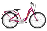 Двухколесный велосипед Puky для девочек, рама алюминий, 24'', 3 скорости, Skyride 24-3 Alu active